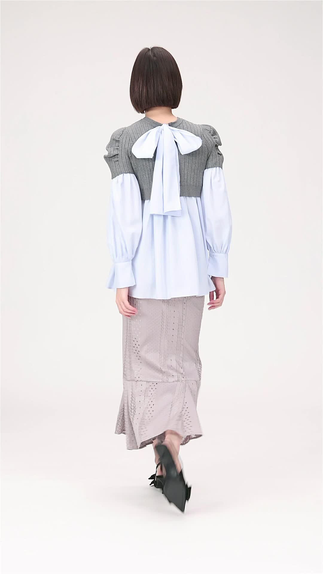 Amazon | [セルフォード] レイヤーニットプルオーバー CWNT225057