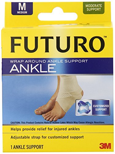 Futuro Wrap Around Ankle Support, Medium (Pack of 2)