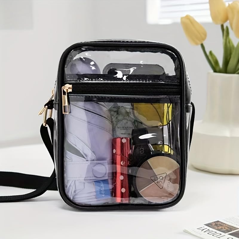 Clear Purse CrossBody Bag for Men and Women3