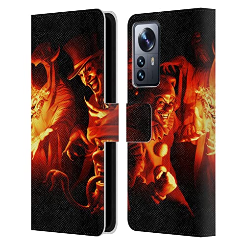 Head Case Designs Officially Licensed Tom Wood Joker Gathering Nightmare Leather Book Wallet Case Cover Compatible with Xiaomi 12 Pro