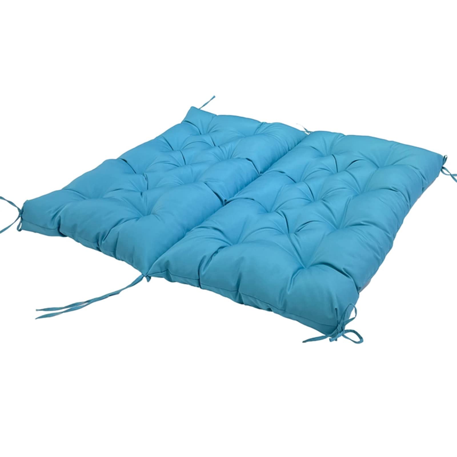 Cuscino per dondolo da giardino con schienale, impermeabile, di ricambio per panca da 2 e 3 persone, azzurro, terrazza, veranda, mobili, 150 x 100 cm