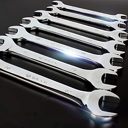 NAxin Wrenches 6-24mm Double Ended Open End Wrenches Activities Ratchet Gears Wrench Set Torque Spanner Auto Repair Tools Hand Tools (Size : 12 X 14mm)