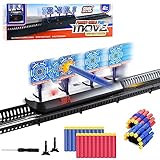 ►Auto Reset: Ein manuelles Zurücksetzen ist nicht erforderlich. Das Elektro-Zielscheiben verfügt über ein starkes eingebautes elektronisches Getriebesystem. Wenn alle vier Ziele gefallen sind, hat die starke elektrische Chance alle Ziele nach 3 Sekunden automatisch in Position gebracht.