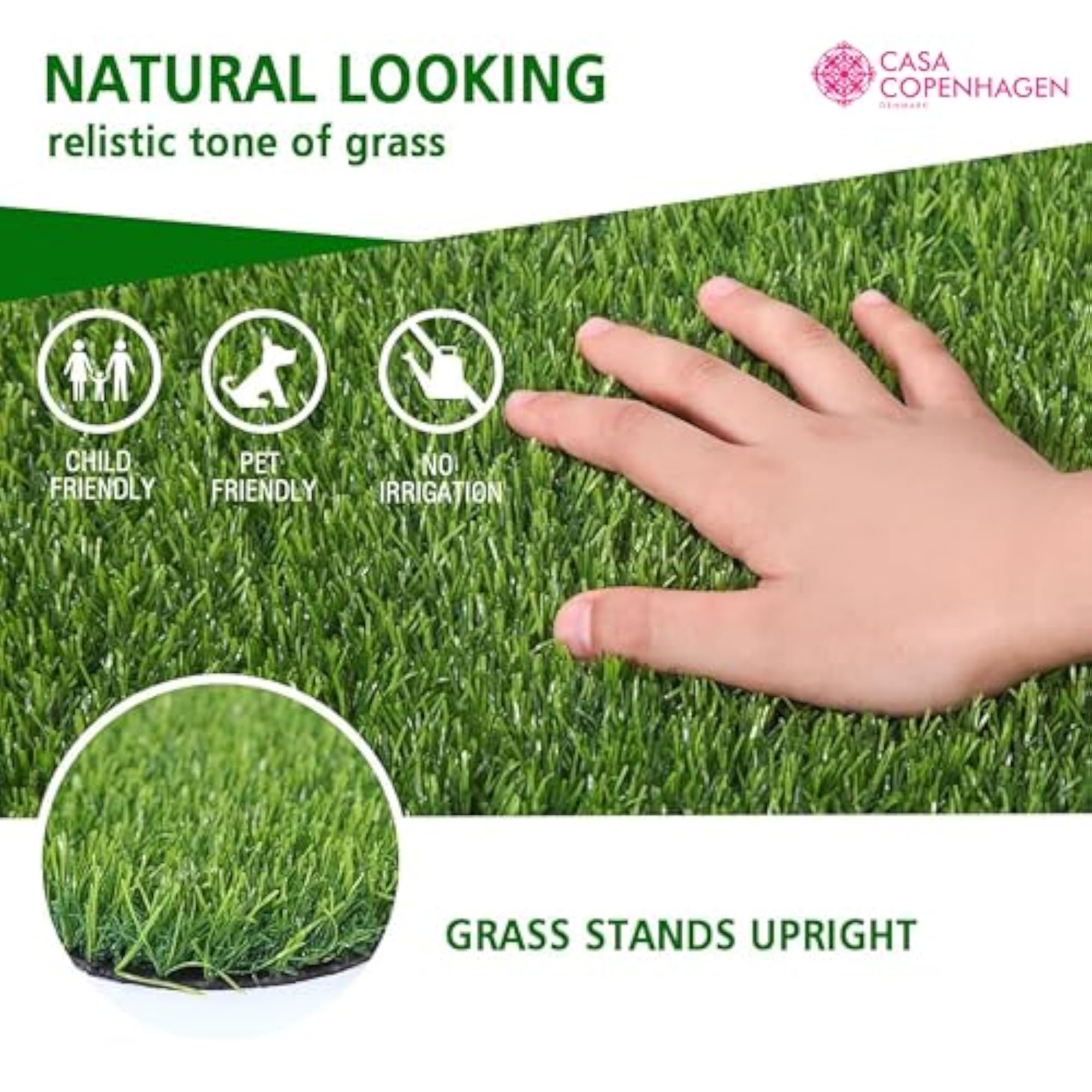 35 Mm High Density Artificial Grass Carpet Mat