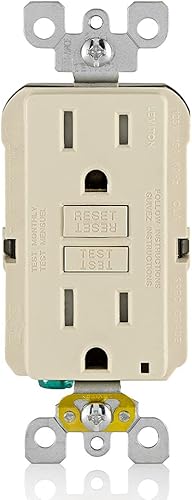 Vista 9 de Receptáculo Leviton con autopruebas, resistente a la manipulación, con indicador LED, GIDDS-2493454, 125.00 volts Blanco