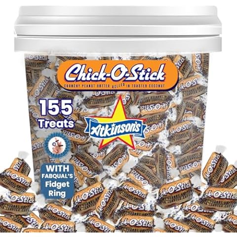 FabQual's Bundle - Atkinson Candy 2LB Chick O Sticks Candy bulk Chico Sticks Candy Bulk Best Candy chickostick candy peanut butter bars candy Cover