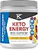 KetoLogic BHB Exogenous Ketones Powder with Caffeine | Supports Low Carb, Keto Diet & Boosts Energy, Focus | Keto Pre-Workout Supplement, Beta-Hydroxybutyrate BHB Salts | Raspberry Lemonade - 30 Serve