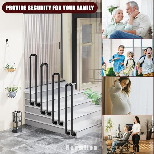 Main courante extérieure sécurisée pour escalier de jardin et terrasse - 7