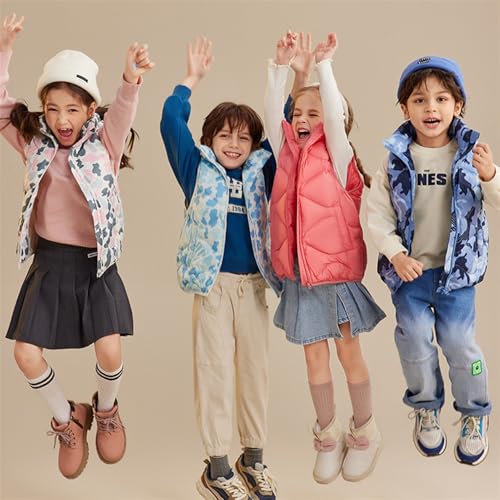 Girls Boys Puffer Vest Lightweight Sleeveless Jackets Winter Quilted Jackets Outwear3