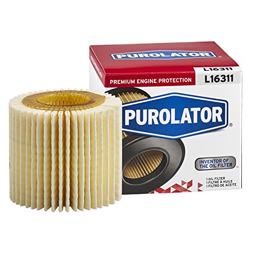 Image of Purolator L16311 Premium Engine Protection Cartridge Oil Filter Compatible With 2009-2017 Toyota Corolla, 2010-2018 Toyota Prius, 2018-2022 Toyota C-HR and 2012-2017 Toyota Prius V