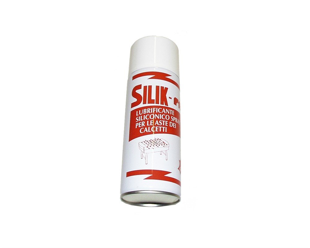 FAS Spray Lubrificante Siliconico Per Aste Del Calcio Balilla - Riduce Attrito, Preserva Molle E Boccole, Scorrevolezza Senza Danneggiare La Cromatura - 5