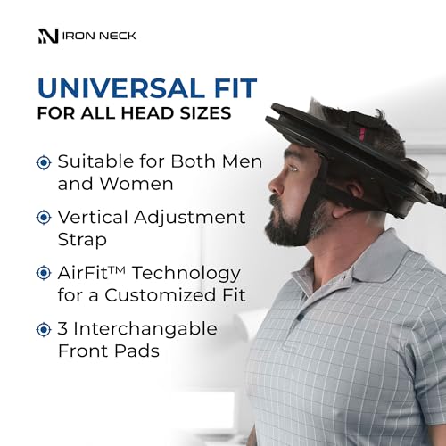 Image of Iron Neck 3.0, Rehab Kit Bundle, 360 Neck Trainer and Resistance Bands for Working Out, Rehabilitation, Pain Relief, and Posture Correction