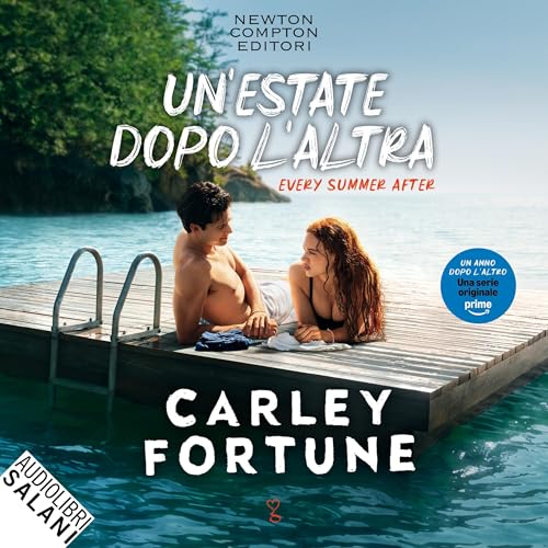 Diseño de la portada del título Un'estate dopo l'altra. Every Summer after