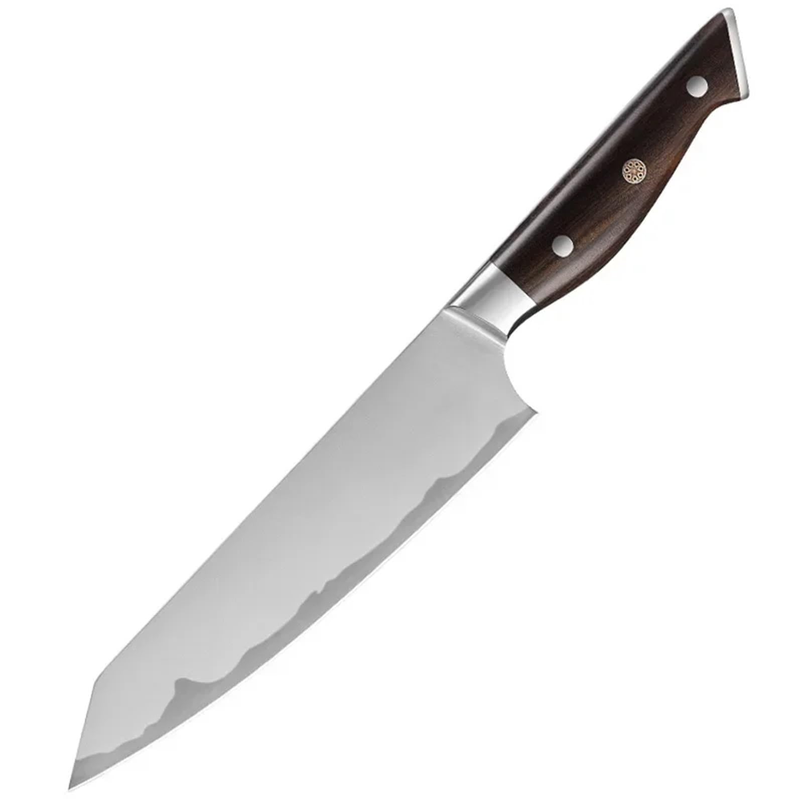 Coltello forgiato Coltello da salmone giapponese Coltello da sushi Coltello da carne Coltello da filetto di pesce Coltello da affettare crudo Coltello da sashimi Santoku(H/1pc)