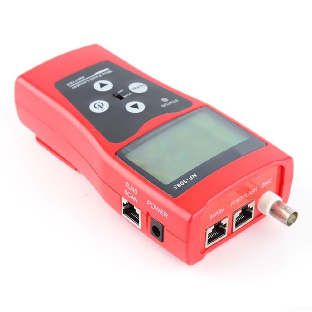 Wire Tracer NF-308S Kit testeur de réseau, générateur de tonalité et sonde pour tracer les câbles téléphoniques Ethernet