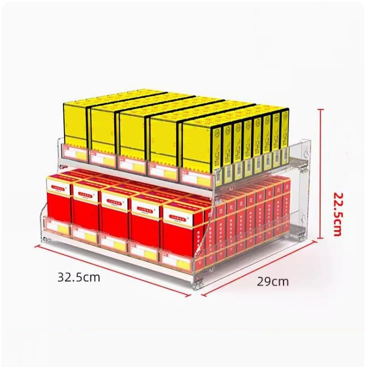 Distributeur de cigarettes mural transparent pour optimiser les petits comptoirs - 7