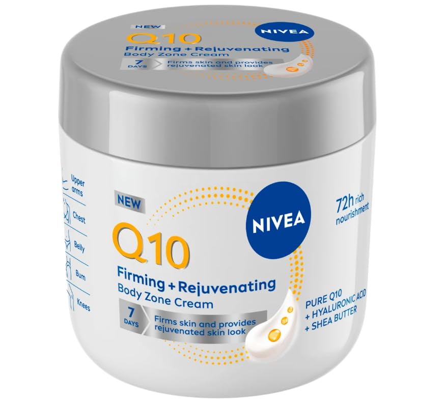 NIVEA BODY CREAM FIRMING Q10 SHEA BUTTER 400 ML