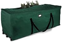 Vista 7 de ProPik Bolsa de Almacenamiento Rodante para Árbol de Navidad, Se Adapta a Árboles Desmontados de hasta 9 Pies de Altura, 28" A x 16.5" An x 60" L