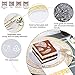 200PCS Gold Plastic Disposable Dinnerware Set,25 Guests Silverware include 25 Dinner & Dessert Plates,25 Forks & Knives,25 Spoons &Cups,25 Napkins & Straws for Party Wedding Birthday(Gold Floral)