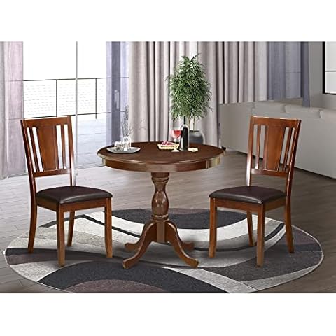 East West Antique 3 Piece Dining Set Cover