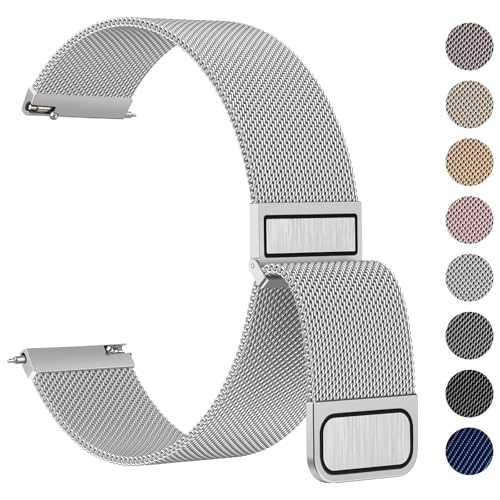 Correa metálica para reloj 22 mm Meliya miniatura 1