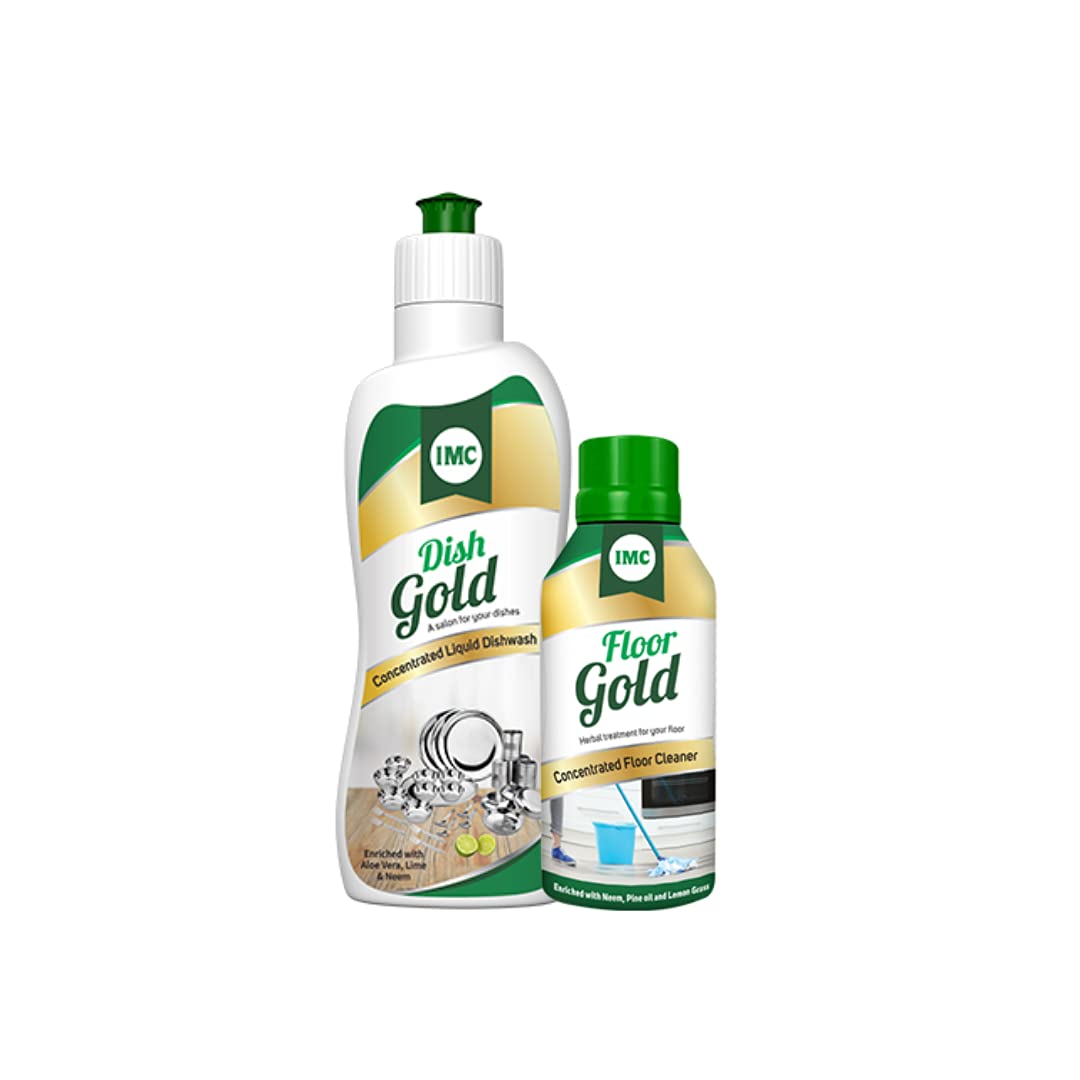 Imc Herbal Floor Gold And Dish Gold Combo Pack-image-19