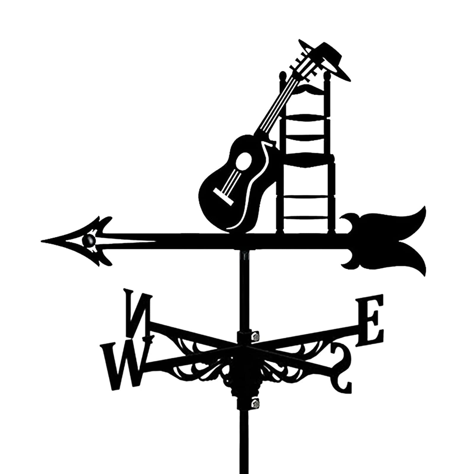 TAXXII Lighthouse Metal Weathervane Vintage Wind Vane For Yard Direction Indicator for Outdoor Garden Roof Paddock Decoration