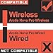Nova Pro Wireless Replacement Ear Pads - Compatible with Steelseries Arctis Nova Pro Wireless by LTYIVABHTTW I Improved Durability & Sound (Breathable Mesh)