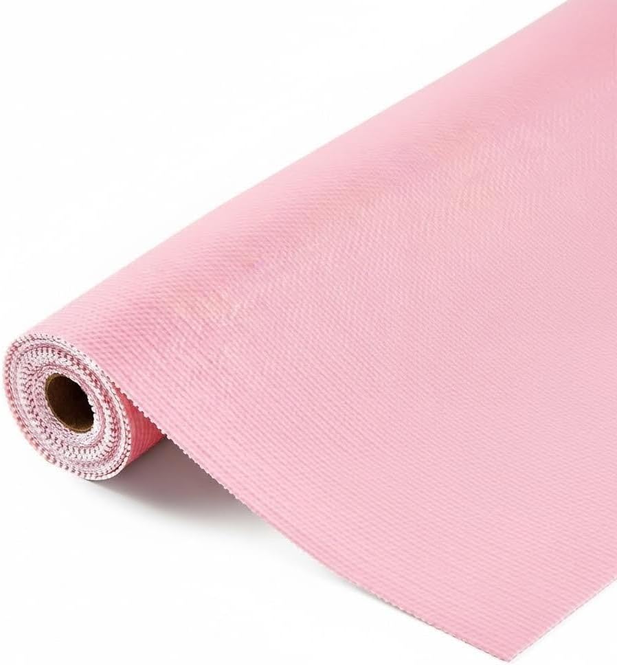 Coavas Shelf and Drawer Liner (Pink, 12IN x 30FT)