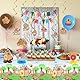 Tourima Capybara Tortendeko Set 25-tlg – Capybara Geburtstag Deko für Kinderparty, Capybara Sticker & Capibara Sachen, Anime Geburtstagsdeko, Capybara Einladungskarten