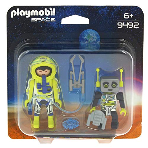 PLAYMOBIL 9492 Duo Pack Astronaut und Roboter