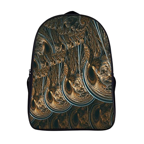 Cartable de mode artistique 3D Cool avec grand compartiment de rangement