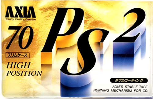 PS2 とカセットちょっと 値下＊AXIA PS2 90分カセットテープ ハイポジション2個【未開封