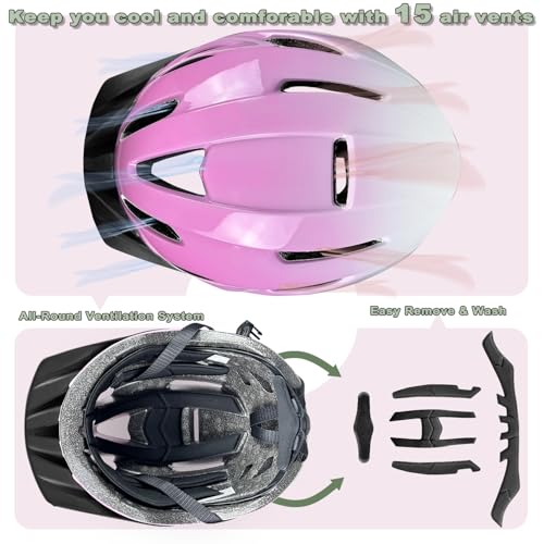 Bike Helmet Adult Women Men – Safety Certified Bicycle