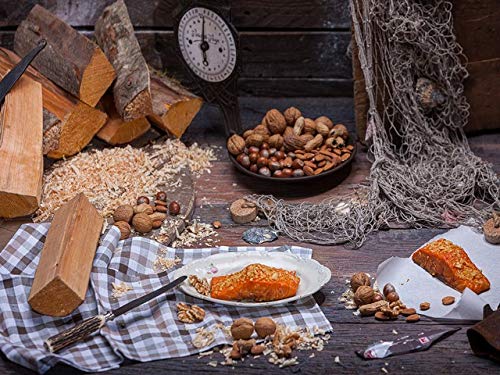 Klaassen Stremellachs Mandel, Lachs über Buchenrauch geräuchert, Mandel und Nuss, 250g