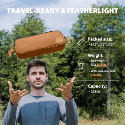 Image of Naturehike YL08 Ultralight Camping Chair - Only 2.12 LBS, Anti-Sinking Feet