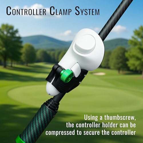 Image of DeadEyeVR - DriVR Golf Club for Quest - Realistic VR Golf Simulator Handle - Weighted VR Golf Club Grip for Enhanced Play (Elite Mini)