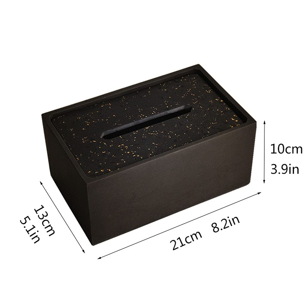 Pudełka na chusteczki, pojemnik na pudełko do przechowywania, serwetnik stołowy, lastryko Nowoczesna minimalistyczna kreatywna restauracja pudełko na serwetki Home Living Room Decoration Storage (kolo