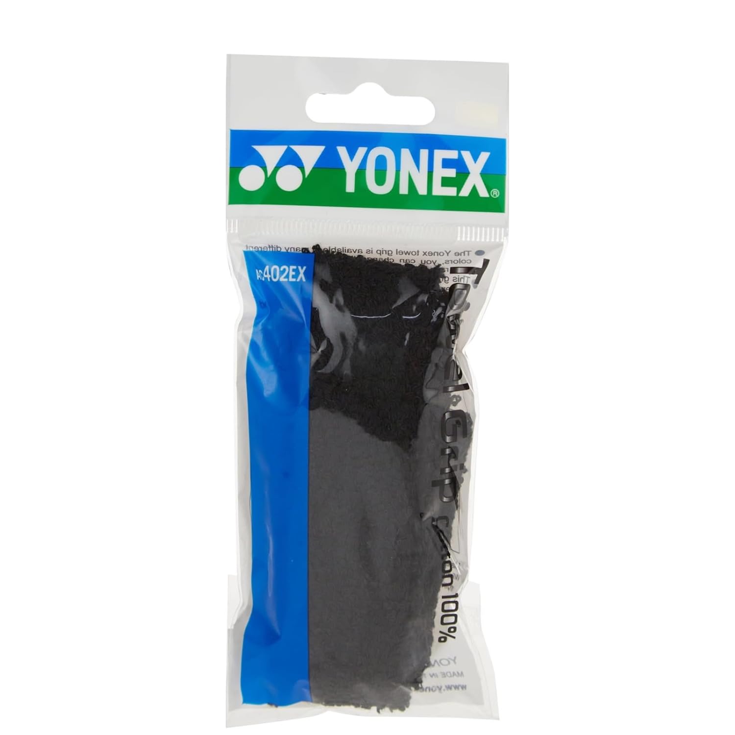 Yonex AC-402EX Towel Grip, Black