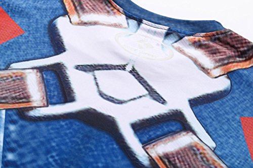 Cody Lundin® Uomo Maniche Corte Super Eroe