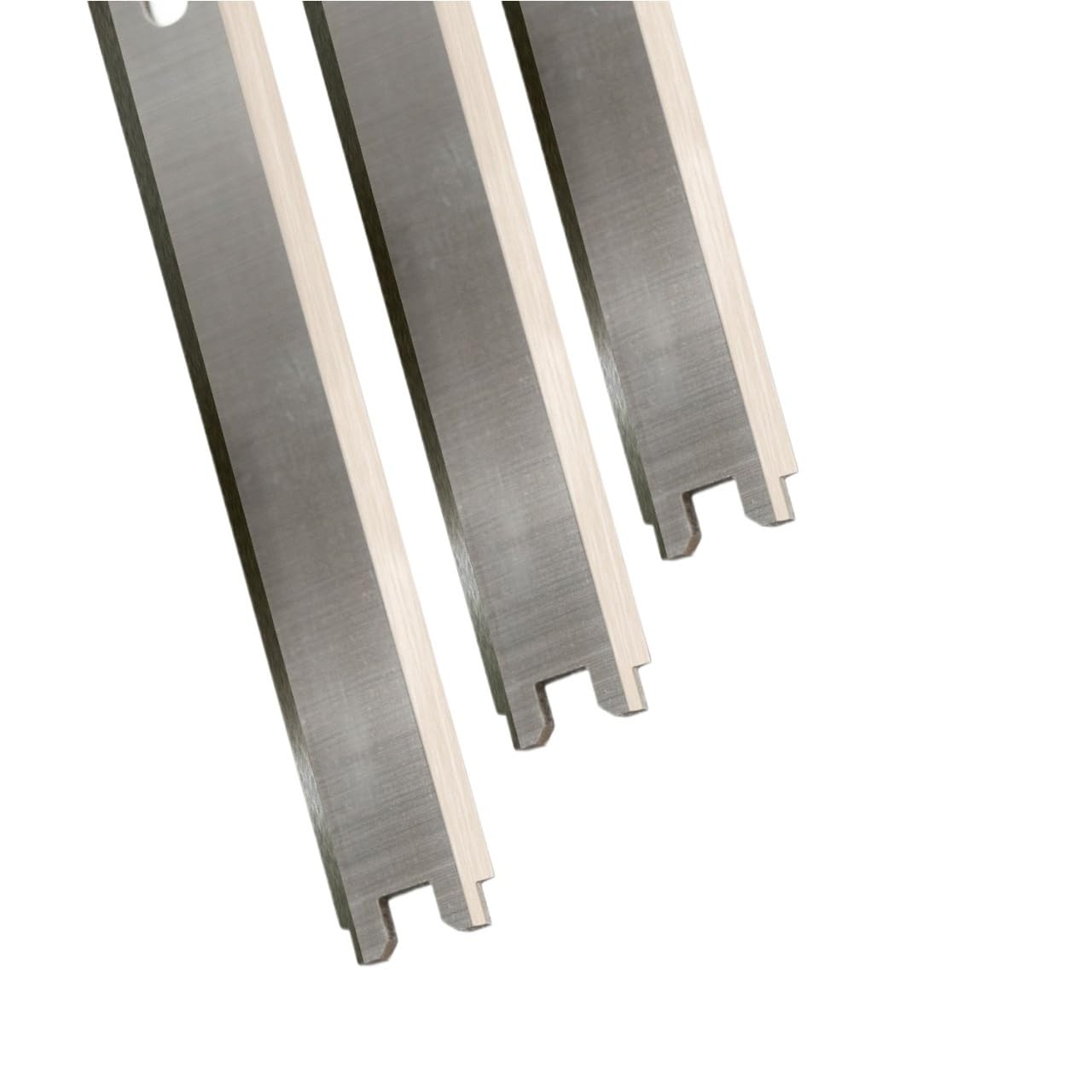 3 cuchillas de cepillado HSS, cuchillas reversibles de doble filo for cepilladora R4330, R4331, TP1300LS, repuesto AC20502