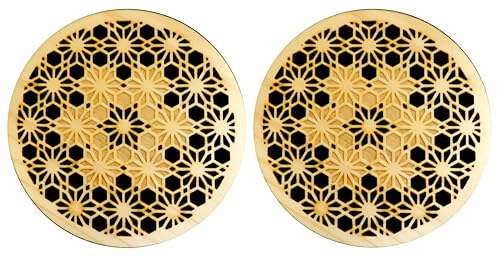 Edo Kumiko Coaster Set: Tokyo's Nail-Free Wood Lattice, Where to Buy [2026]