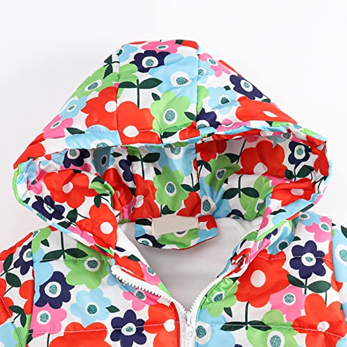 down Filled Coat for Boys Fashion Cartoon Hooded Fleece Thicken Windproof Warm Outwear Coat3