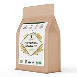 🌿🌳 PROTÉINE DE SOJA BIO ET NATURELLE : Notre protéine est obtenue à base de soja biologique récolté puis séché à basse température après récolte. Les fèves de soja sont transformées en poudre déshydratée puis tamisées afin de réduire le taux de glucides et ainsi obtenir un isolat de protéines de soja. Des Protéines 100% pures, sans additifs, sans gluten, sans ogm et sans pesticides. Vous pouvez ajouter ces protéines à votre régime alimentaire sans crainte !