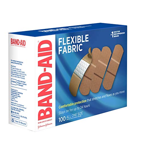 Image of Band-Aid Flexible Fabric Adhesive Bandages 3 /4 inch X 3 inch 100 Ct