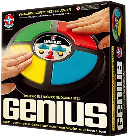 Jogo Genius, Estrela, Multicores