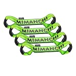 2"x16" Dog Bone Short Strap, Replacement, 8 Point Tie Down, 4 Pack