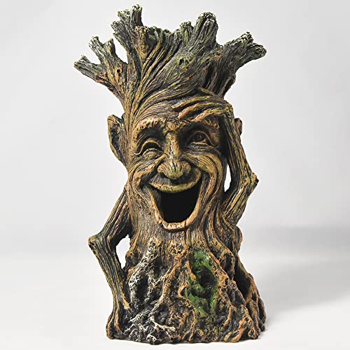 Image of Fish Tank Accessories-Hollow Tree Trunk Aquarium Decorations Disney Aquarium Decorations for Betta Hideout Caves Large Aquarium Decor Thematic Ornaments