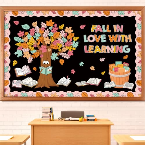 Feuilles d'érable pastel pour tableau d'affichage et Thanksgiving