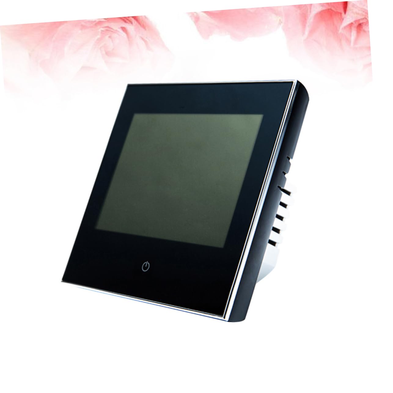 Lurrose Thermostat Programmable pour Chaudière Gaz Régulateur Température sans Fil avec Verrouillage Haute Efficacité Énergétique Interface Eau Noir Hebdomadaires